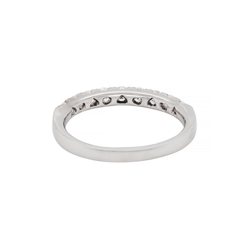 Mappin & Webb Diamond Half Eternity Platinum Ring