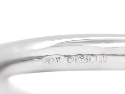 Mappin & Webb Diamond Half Eternity Platinum Ring