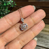 Diamond 14 Carat Rose Gold Open Work Star Pendant Necklace
