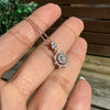 Diamond 14 Carat Rose Gold Open Work Star Pendant Necklace