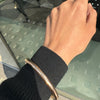 Antique Plain Hollow Bangle Bracelet in 15 Carat Rose Gold, London, 1920