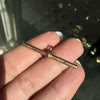 Late Victorian 15 Carat Rose Gold Antique T-bar Pendant, Circa 1900