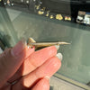 Vintage 3D Concord Charm/Pendant in 9 Carat Yellow Gold