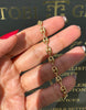 18 Carat Yellow Gold Anchor Mariner Link Chain Bracelet