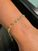 18 Carat Yellow Gold Anchor Mariner Link Chain Bracelet