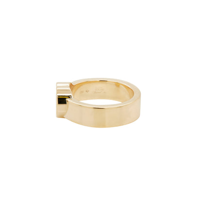 Chopard Happy Diamond Icons Heart 18 Carat Yellow Gold Dress Ring