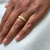 18ct Yellow Gold Five Stone Diamond Vintage Twist Ring