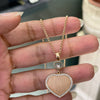 Chopard 18ct Gold Happy Hearts James Bond 007 Limited Edition Diamond Pendant - front view
