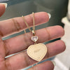 Chopard 18ct Gold Happy Hearts James Bond 007 Limited Edition Diamond Pendant - back view