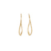 18ct Yellow Gold Tiffany & Co. Elsa Peretti Heart Shaped Hoop Earrings