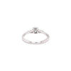 Art Deco Style 0.30 Carat Diamond 18 Carat White Gold Ring, Circa 1970s