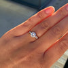 1.25 Carat Transitional Cut Diamond and Platinum Engagement Ring, circa 1920s