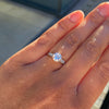 1.25 Carat Transitional Cut Diamond and Platinum Engagement Ring, circa 1920s