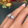 1930s 1.05ct Transitional Cut Diamond Platinum Engagement Ring