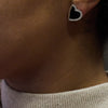 18 Carat White Gold and Diamond Heart Shaped Earrings by Roberto Coin