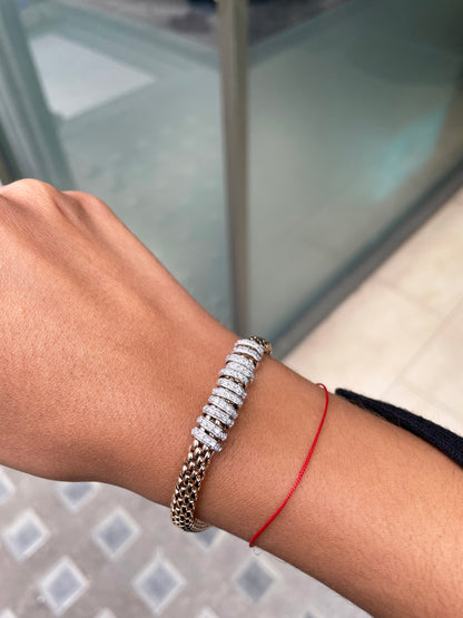 FOPE 18K White and Rose Gold Bracelet