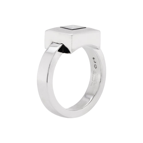 Chopard Happy Diamond Icons 18 Carat White Gold Ring