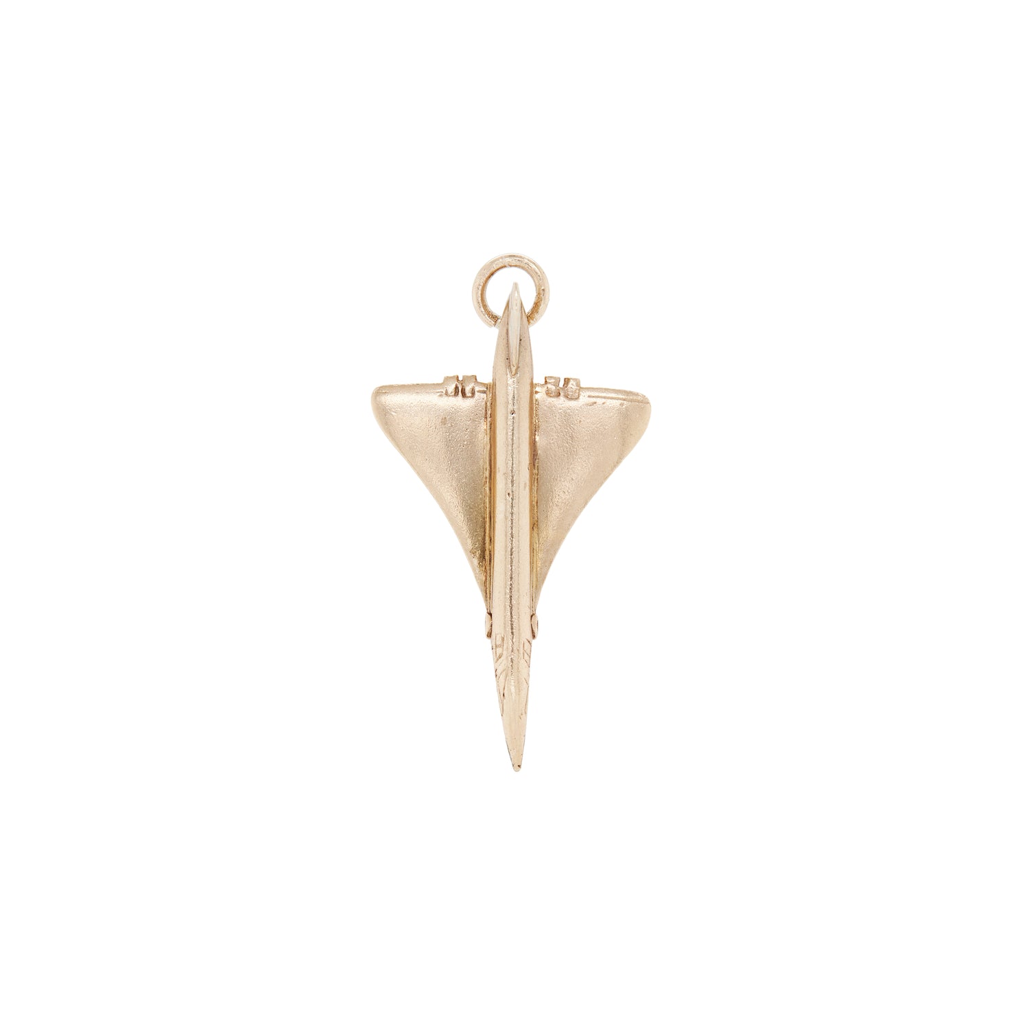 Vintage 3D Concord Charm/Pendant in 9 Carat Yellow Gold
