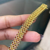 Ruby and Diamond 18 Carat Yellow Gold Bracelet