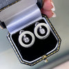 Roberto Coin Cento O Diamond 18 Carat White Gold Earrings