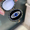 1.42ct Sapphire and Diamond 18 Carat White Gold Engagement Ring