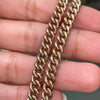 Antique 9 Carat Rose Gold Antique Albert Chain, circa 1900s