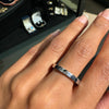 Cartier Lanières 18 Carat White Gold Wedding Band Ring