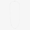Vintage 'Diamonds by the Yard' Chain Necklace in 14 Carat White Gold