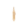 Scroll Mezuzah Charm in Polished 18 Carat Yellow Gold