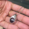 Black Pearl and Diamond 18t White Gold Double-Strand Necklace