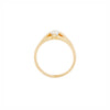 Antique Old Mine Cut Diamond & 18K Yellow Gold Solitaire Gents Ring, London 1904