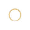 Diamond 18 Carat Yellow and White Gold Rope Wide Band Ring
