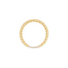 Diamond 18 Carat Yellow and White Gold Rope Wide Band Ring