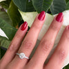 Antique 1.15 Carat Old Cut Diamond Platinum Engagement Ring, Circa 1920s