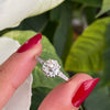 Antique 1.15 Carat Old Cut Diamond Platinum Engagement Ring, Circa 1920s