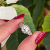 Antique Edwardian 1.15 Carat Old Cut Diamond Engagement Ring, Circa 1910