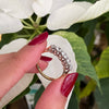 Vintage Five-Stone Diamond Platinum and 18 Carat Yellow Gold Ring