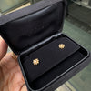Tiffany & Co. Diamond and 18 Carat Rose Gold Floral Stud Earrings