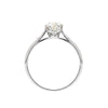 1.07 Carat Old Mine Cut Diamond Platinum Engagement Ring