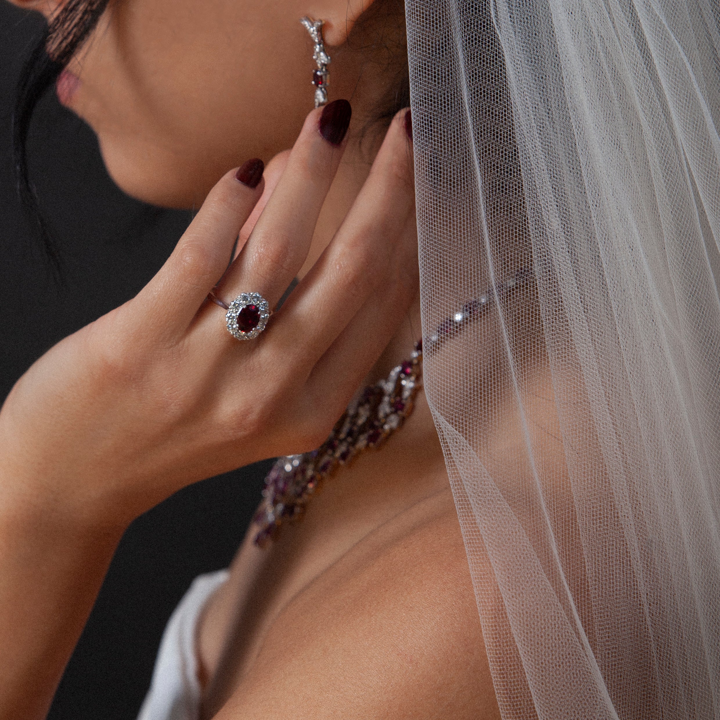 Tobi Gem - diamond ruby jewellery bridal 