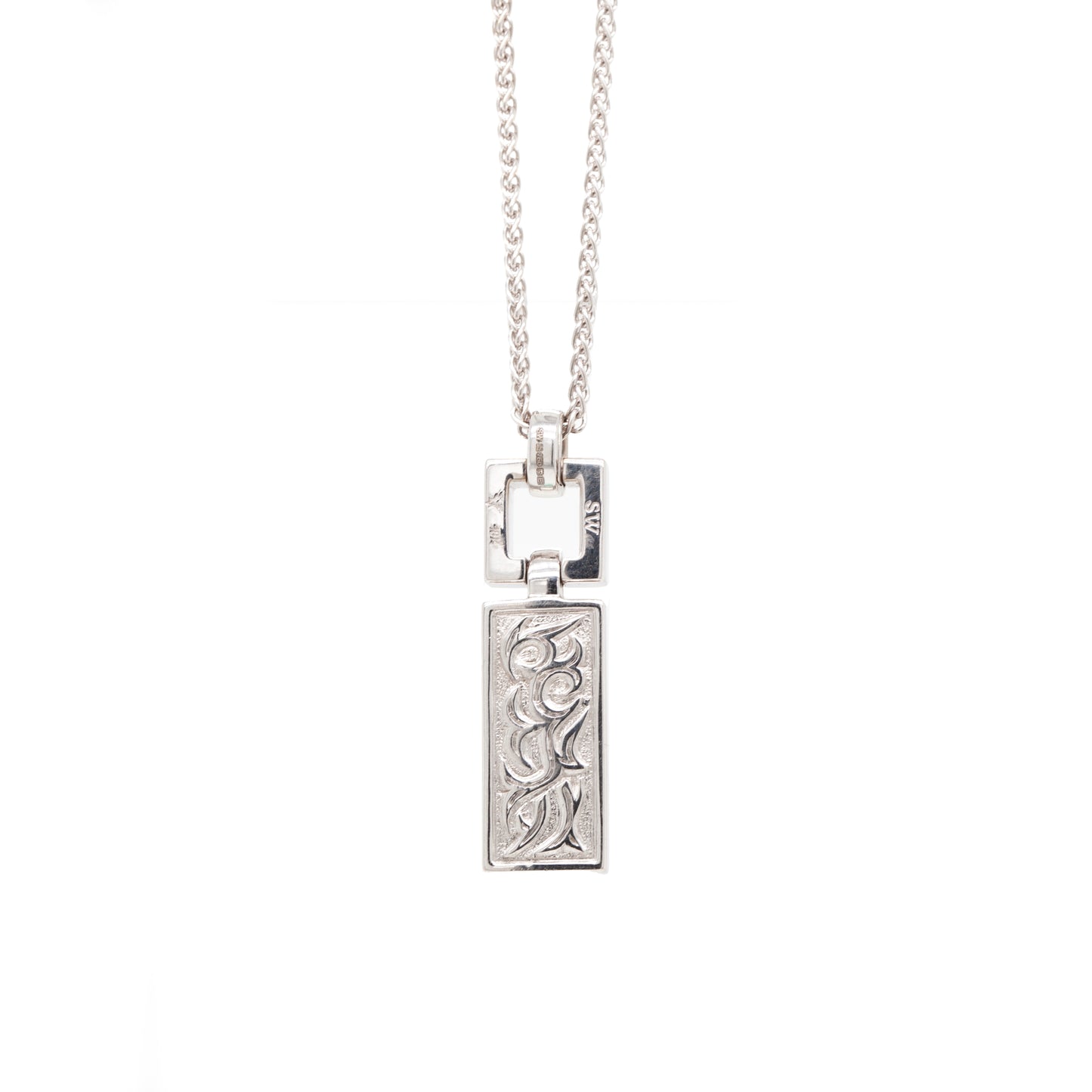 Stephen Webster Quartz and Diamond 18 Carat White Gold Pendant and Chain