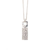 Stephen Webster Quartz and Diamond 18 Carat White Gold Pendant and Chain