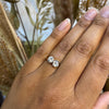 Early 20th Century 18ct Gold Diamond Toi Et Moi Ring