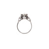 1930s 1.05ct Transitional Cut Diamond Platinum Engagement Ring