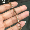 Victorian 9 Carat Rose Gold Antique Albert Chain, circa 1900's