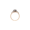 Transitional Cut Diamond 18K White Gold & Platinum Engagement Ring, c.1950's