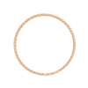 Vintage Set of Seven Smooth & Twisted Rope Bangle Bracelets in 18K Rose Gold
