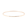 Vintage Set of Seven Smooth & Twisted Rope Bangle Bracelets in 18K Rose Gold