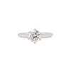 0.92ct Diamond Tiffany & Co. Platinum Solitaire Engagement Ring