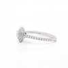 Tiffany & Co. Soleste 0.43ct Diamond and Platinum Halo Cluster Engagement Ring